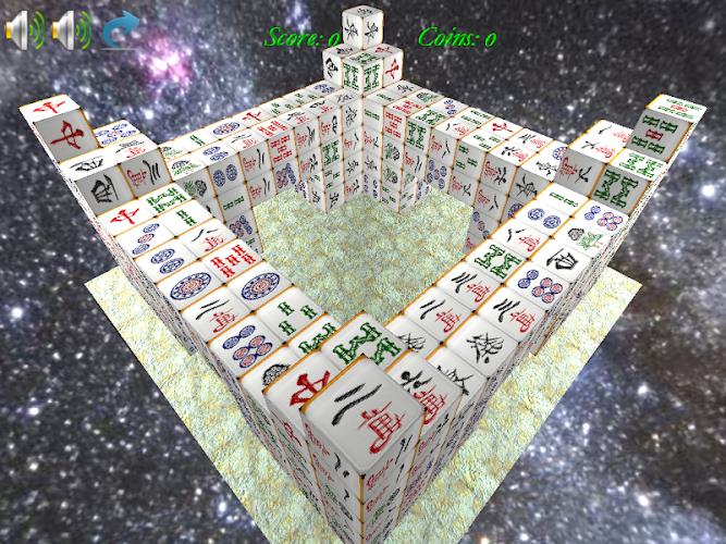 Mahjong 3D Cube Solitaire Screenshot 8