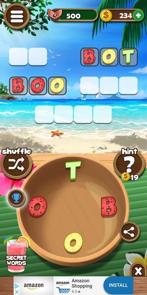 Word Beach: Connect Letters, Fun Word Search Games Screenshot 5