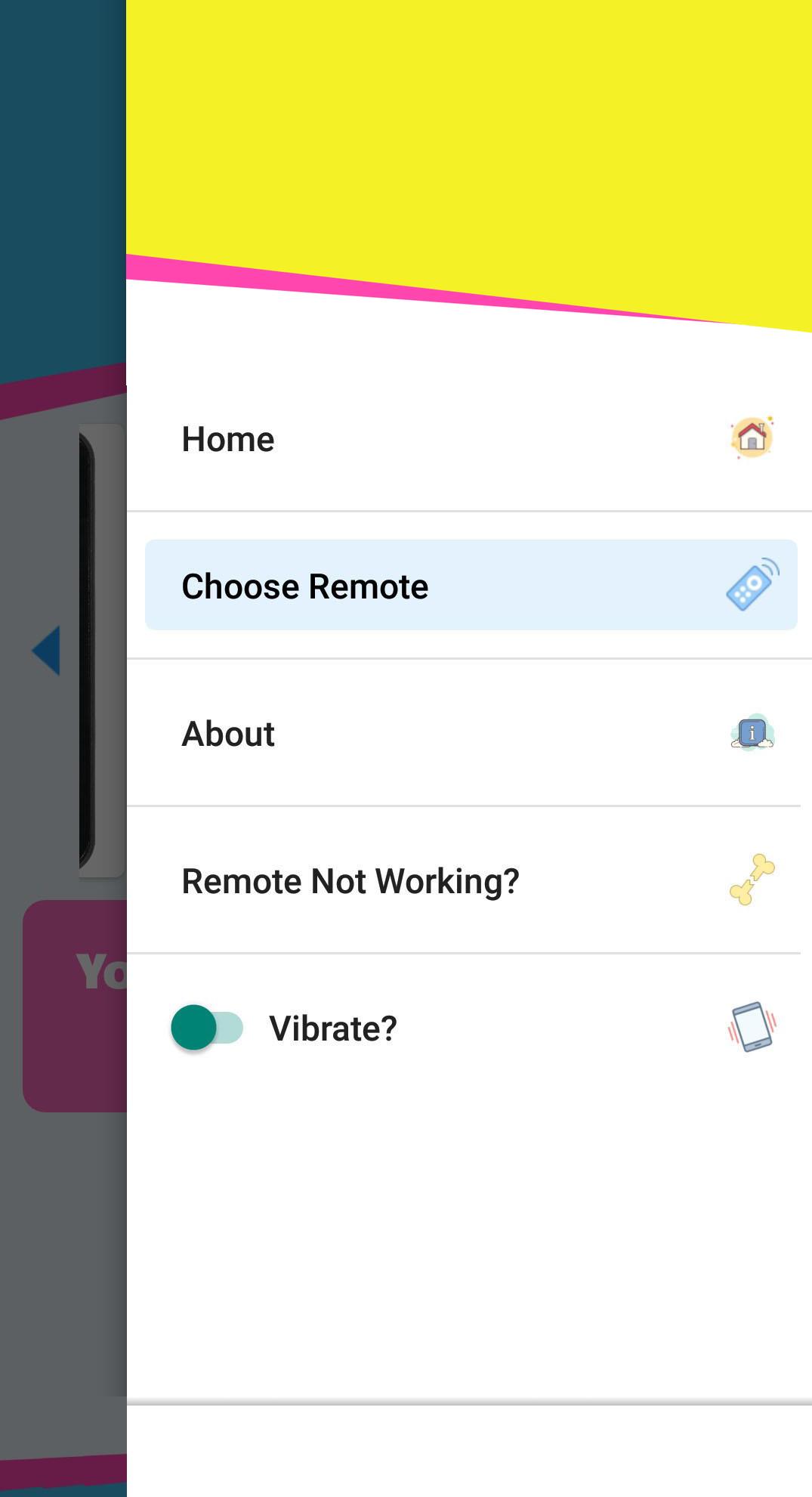 Remote for Sharp Smart TV Screenshot 1