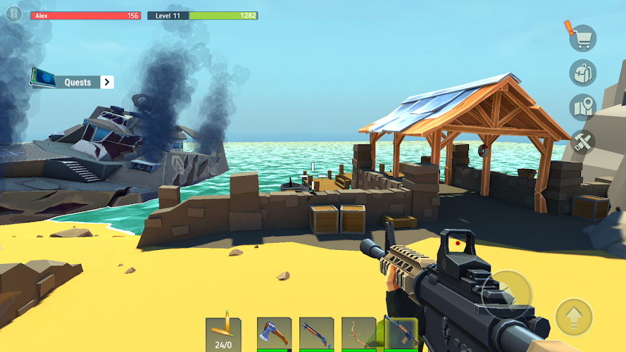 TEGRA: Đảo sinh tồn Zombie Screenshot 18