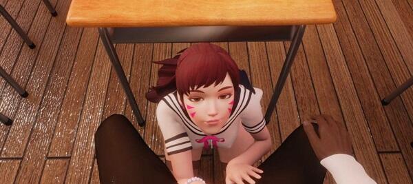 Stuck In Detention With Dva Screenshot 1