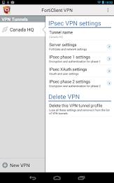FortiClient VPN Screenshot 7