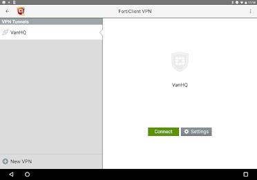 FortiClient VPN Screenshot 9