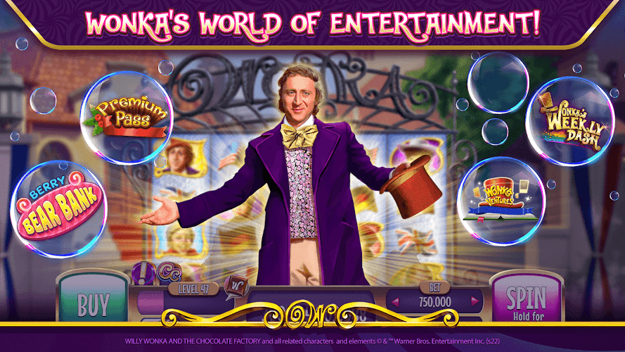 Willy Wonka Vegas Casino Slots Screenshot 8