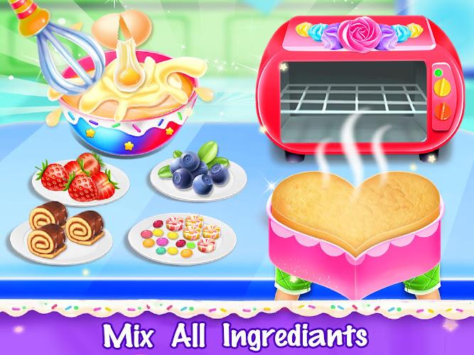 Ice cream Cake Maker Cake Game Screenshot 11