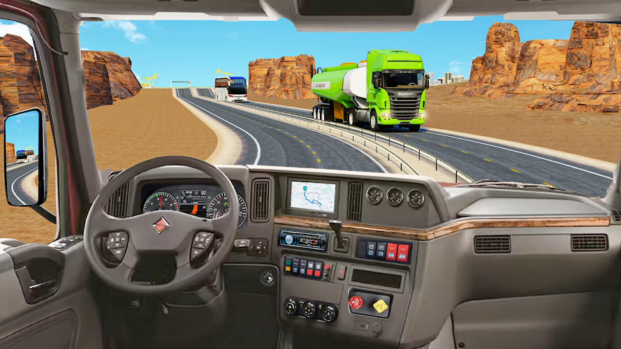 trò chơi xe tải vận chuyể euro Screenshot 7