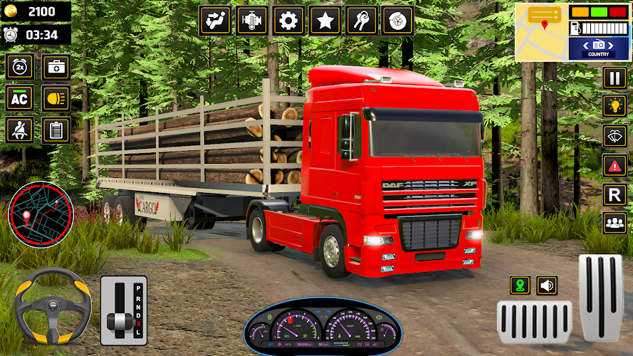 trò chơi xe tải vận chuyể euro Screenshot 15