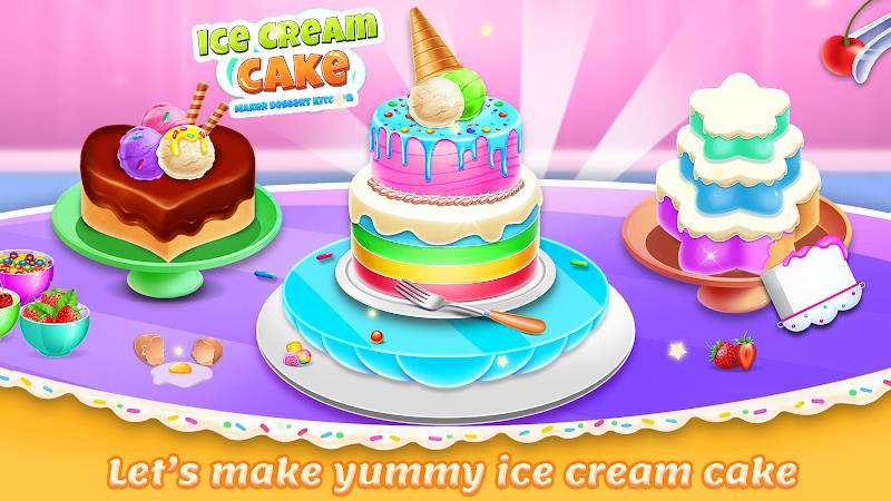 Ice cream Cake Maker Cake Game Screenshot 7