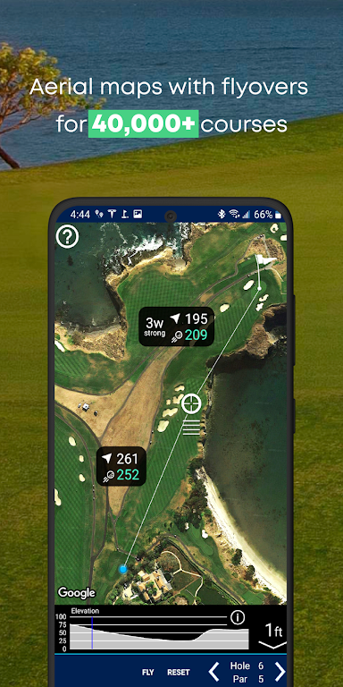 Golf GPS Rangefinder: Golf Pad Screenshot 2