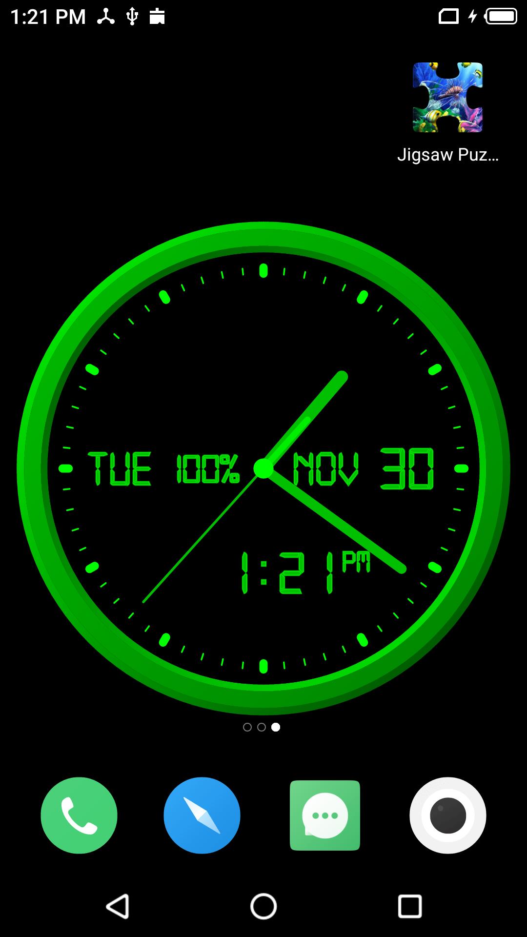 Analog Clock-7 Mobile Screenshot 3