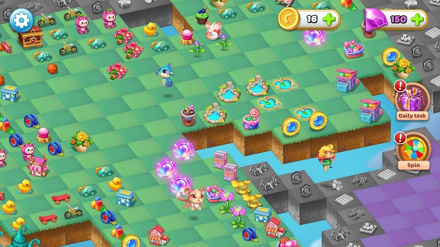 Merge Elves-Merge 3 Puzzles Screenshot 6