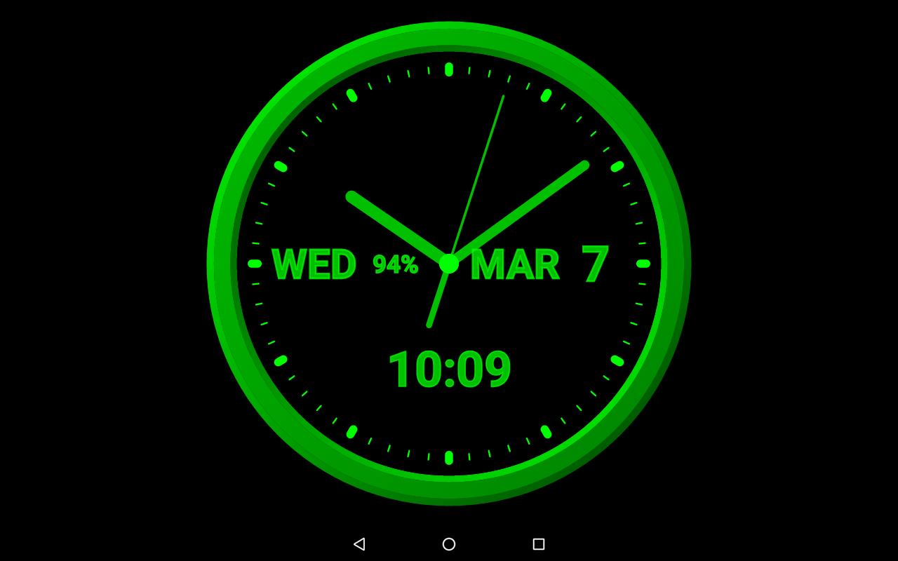 Analog Clock-7 Mobile Screenshot 6