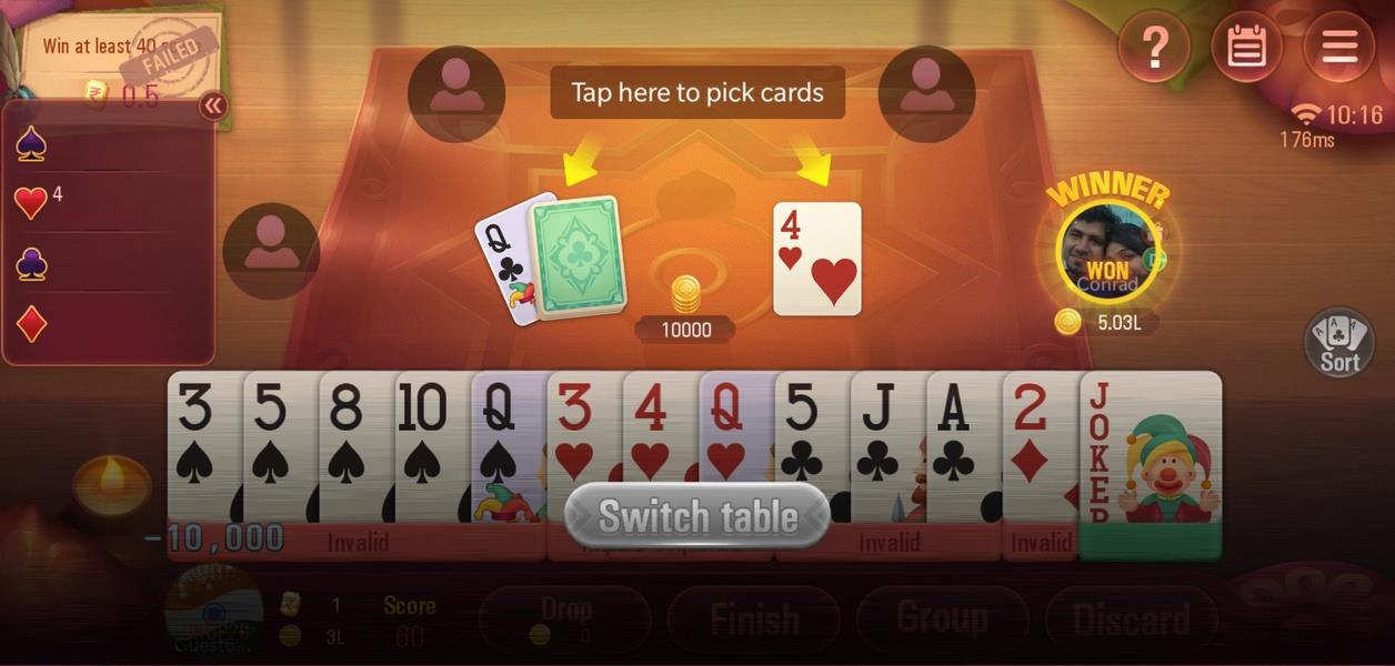 Rummy Plus - Online Indian Rummy Screenshot 7