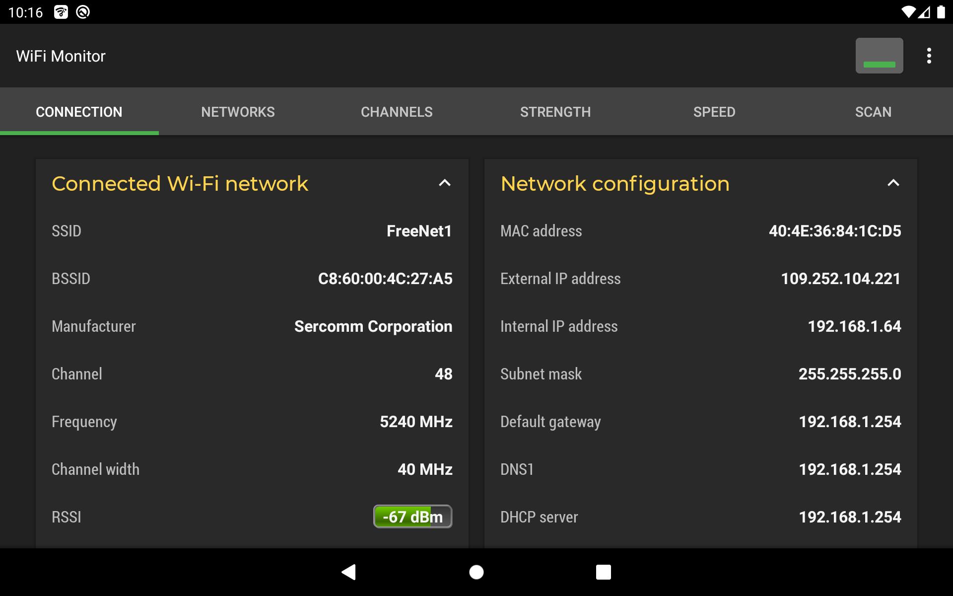 WiFi Monitor: network analyzer Screenshot 8