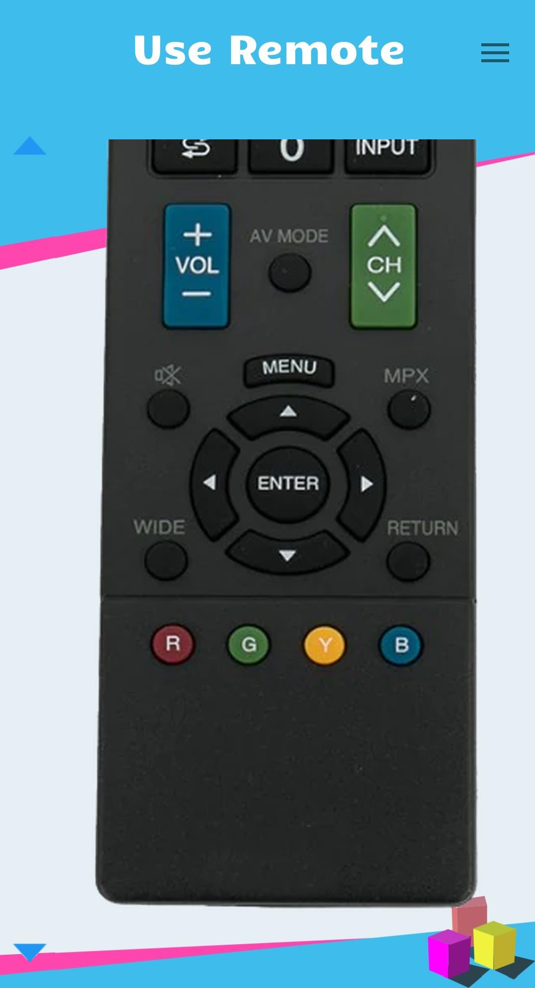 Remote for Sharp Smart TV Screenshot 5