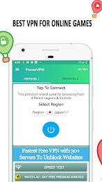 Power VPN : Fast & Secure VPN Screenshot 3