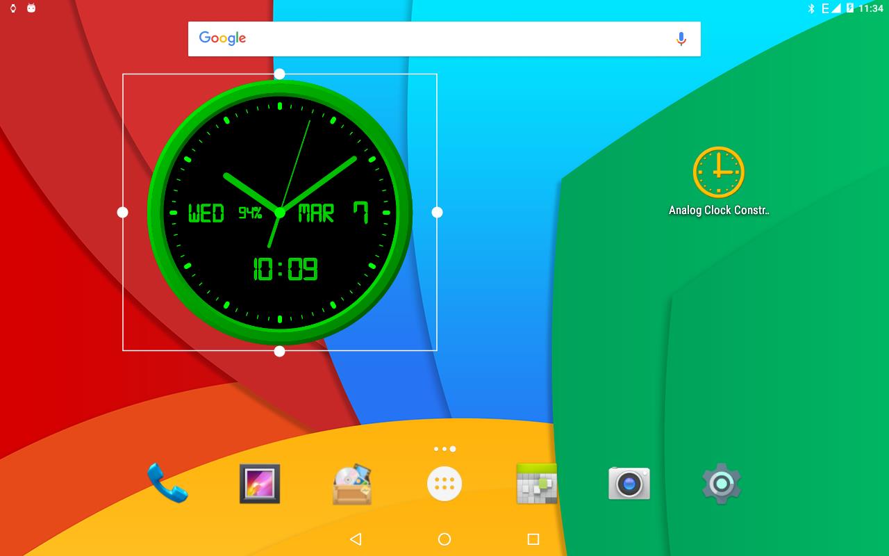 Analog Clock-7 Mobile Screenshot 8