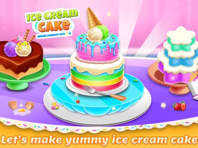 Ice cream Cake Maker Cake Game Screenshot 21