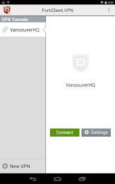 FortiClient VPN Screenshot 5