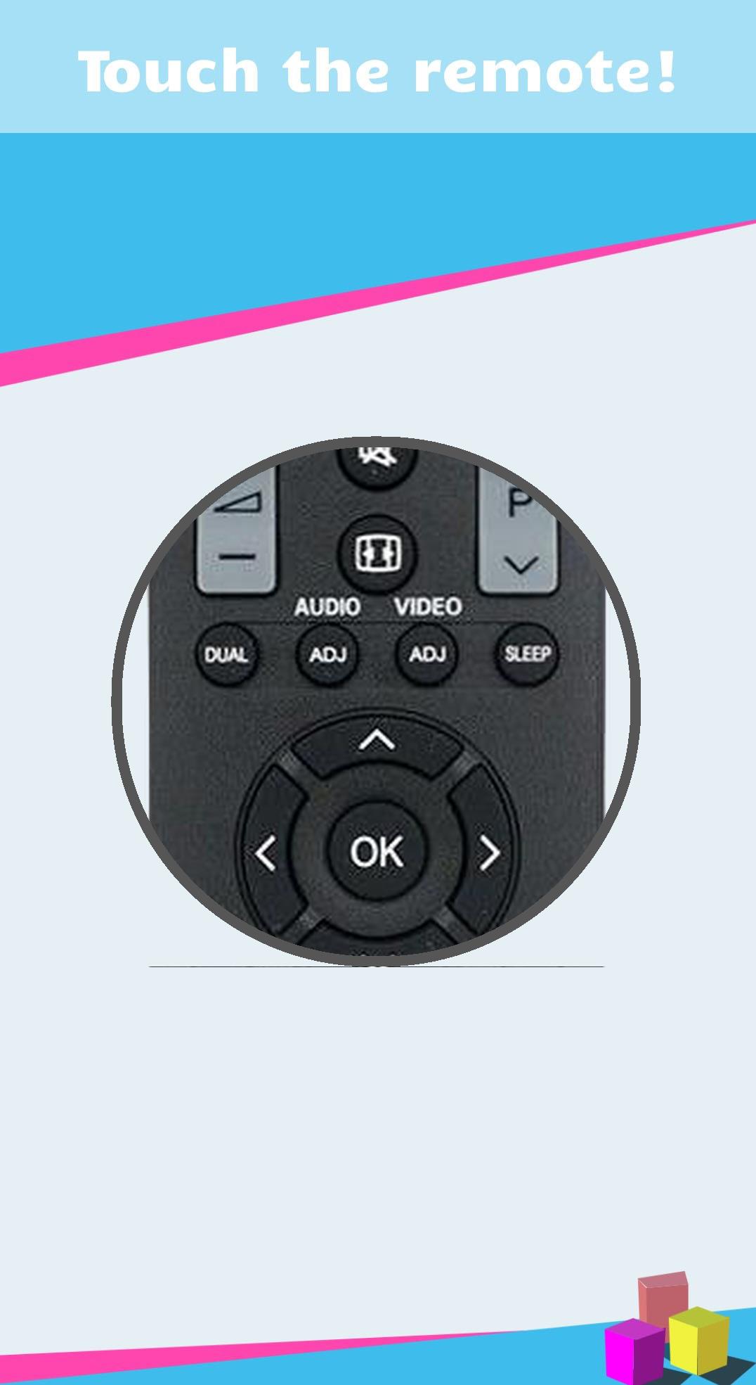 Remote for Sharp Smart TV Screenshot 2