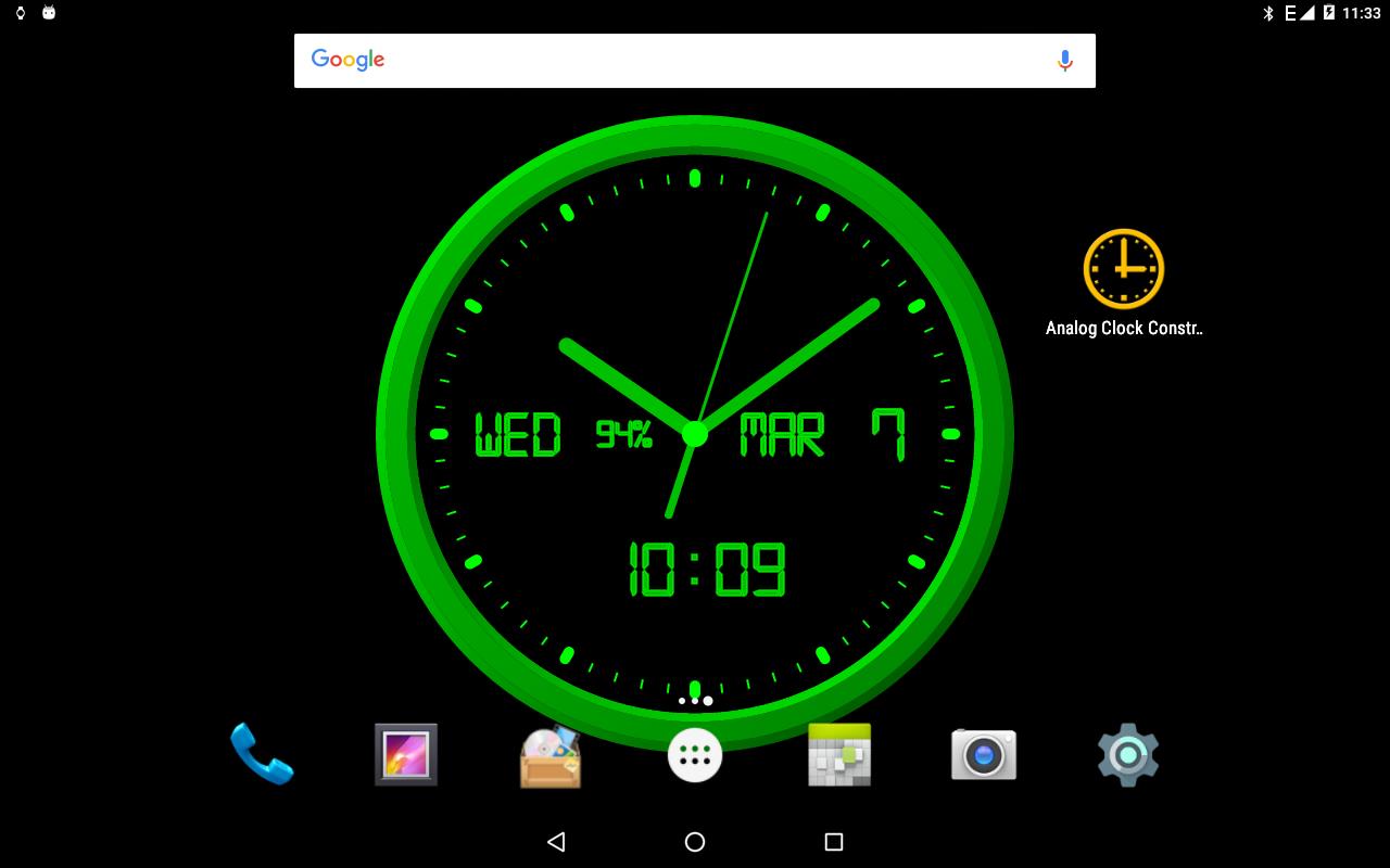 Analog Clock-7 Mobile Screenshot 7