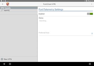 FortiClient VPN Screenshot 10