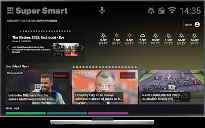 Super Smart TV Launcher Screenshot 1