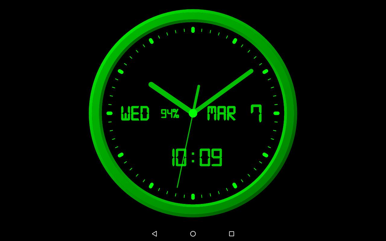 Analog Clock-7 Mobile Screenshot 5