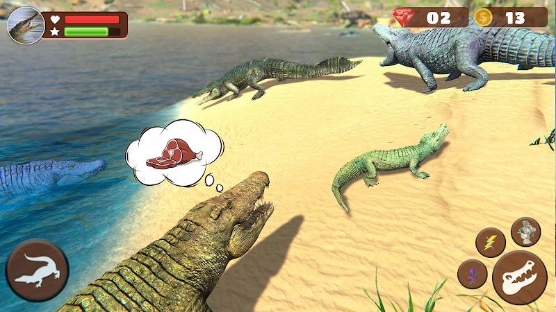 Wild Crocodile Family Sim Game Screenshot 8
