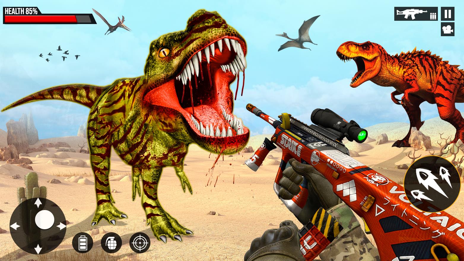 Shooting Dino Hunting Gun Game Screenshot 10