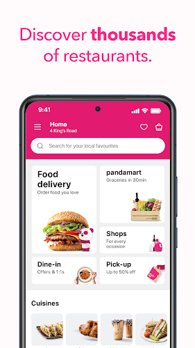 foodpanda: food & groceries Screenshot 2