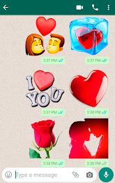Romantic Stickers for WhatsApp Screenshot 17