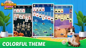 Solitaire Jigsaw Puzzle Screenshot 16