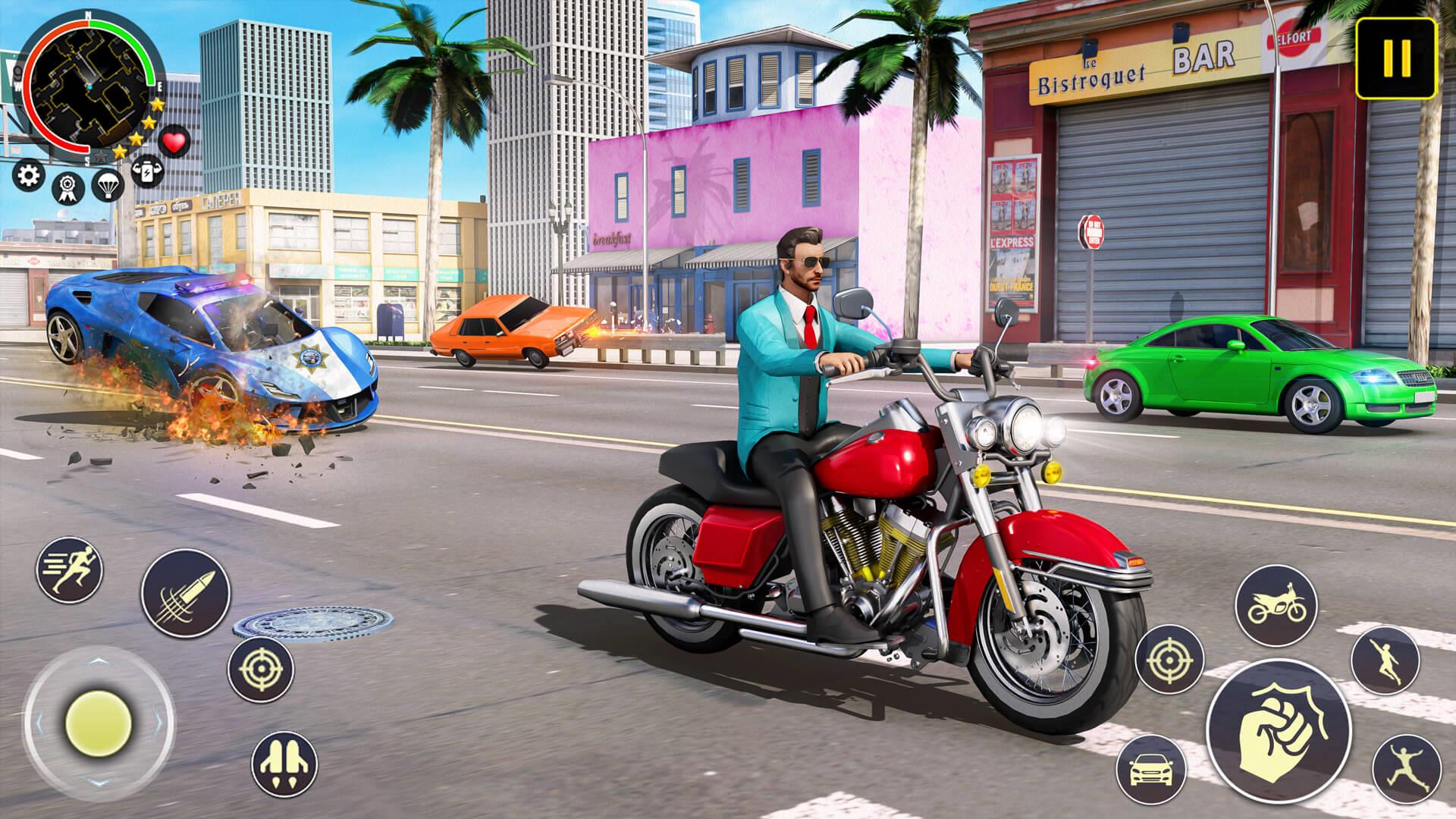 Vice Gangstar Mafia Crime Game Screenshot 6