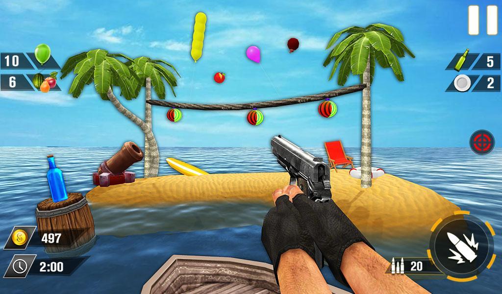 Bottle Gun Shooter Game Screenshot 10