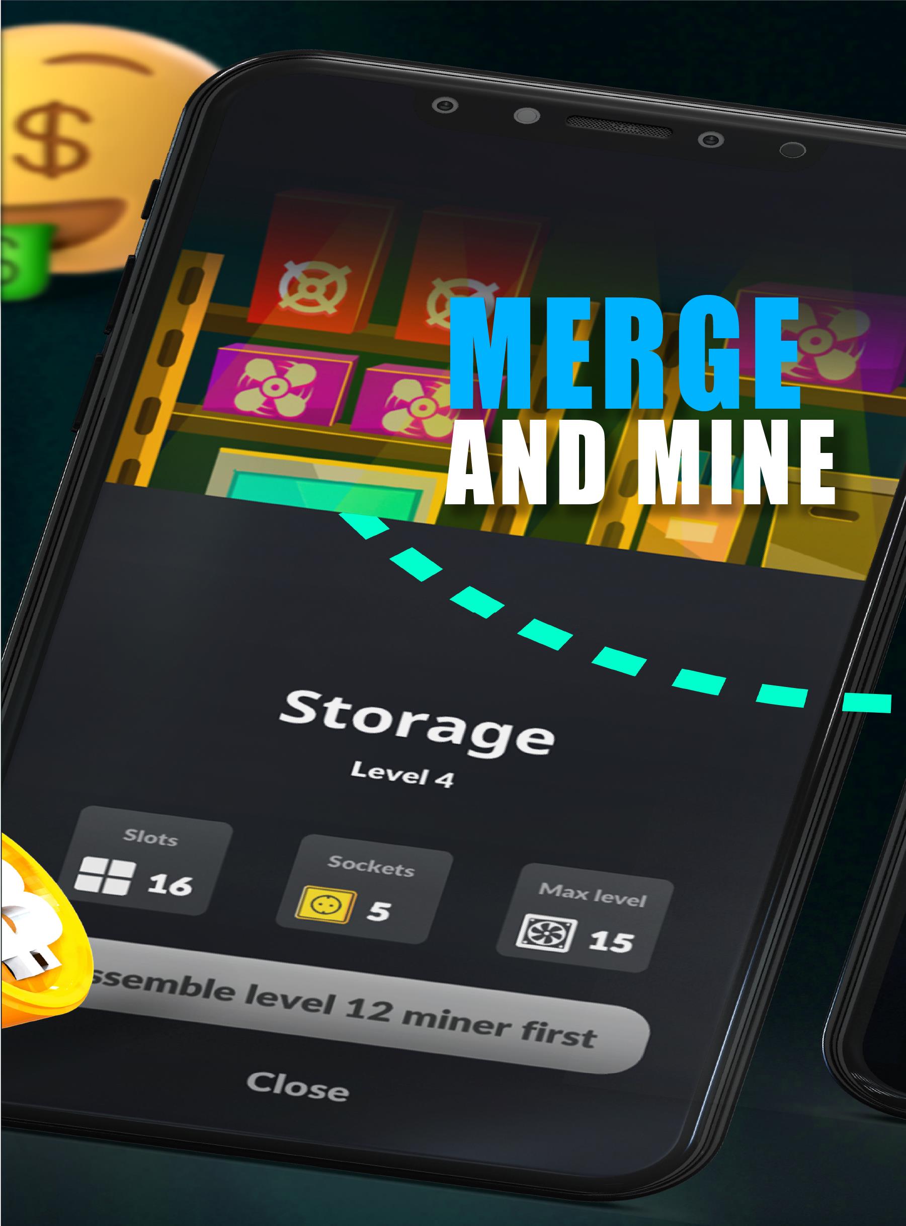 Merge Crypto Miner: Earn Money Screenshot 9