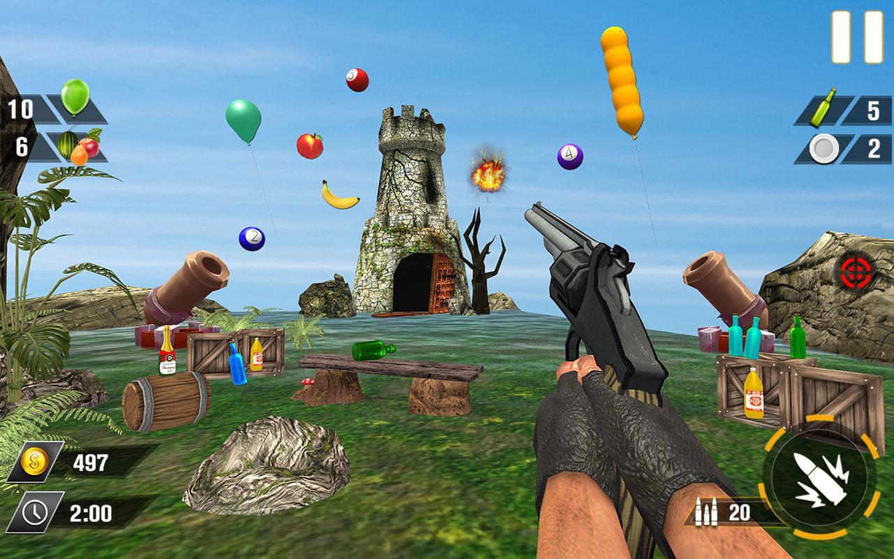 Bottle Gun Shooter Game Screenshot 14