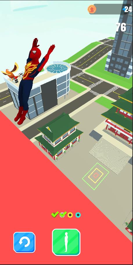 Superhero Flip Jump: Sky Fly Screenshot 4