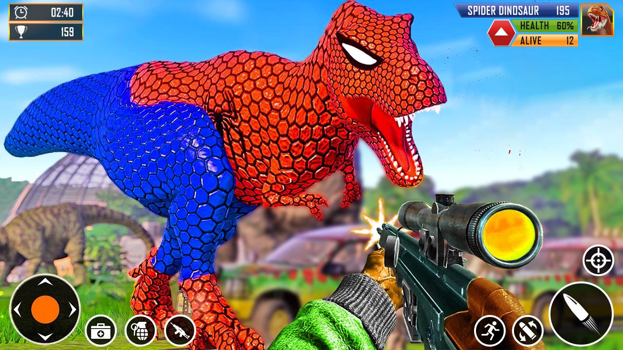 Shooting Dino Hunting Gun Game Screenshot 3