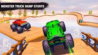 Monster Car Stunts Game 2023 Screenshot 3