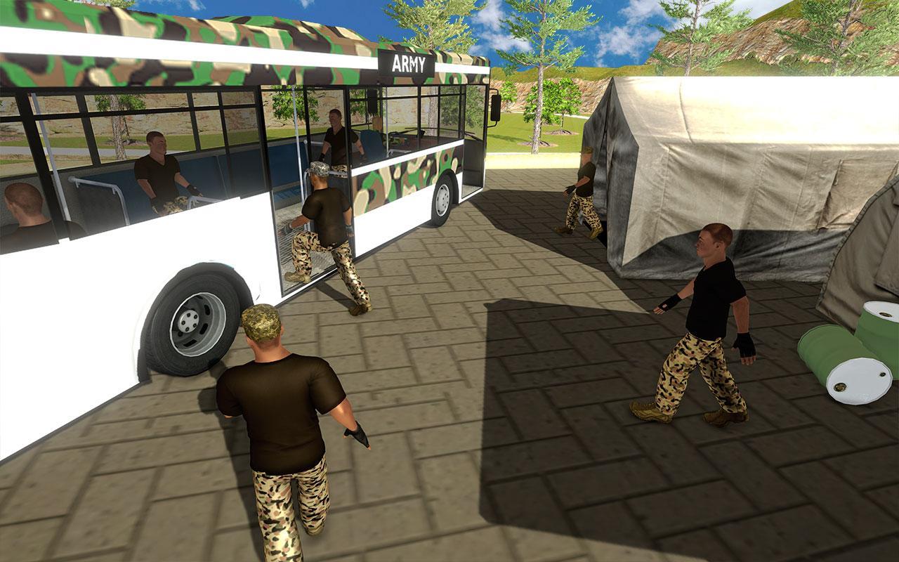 Army Bus Driving Simulator Screenshot 13