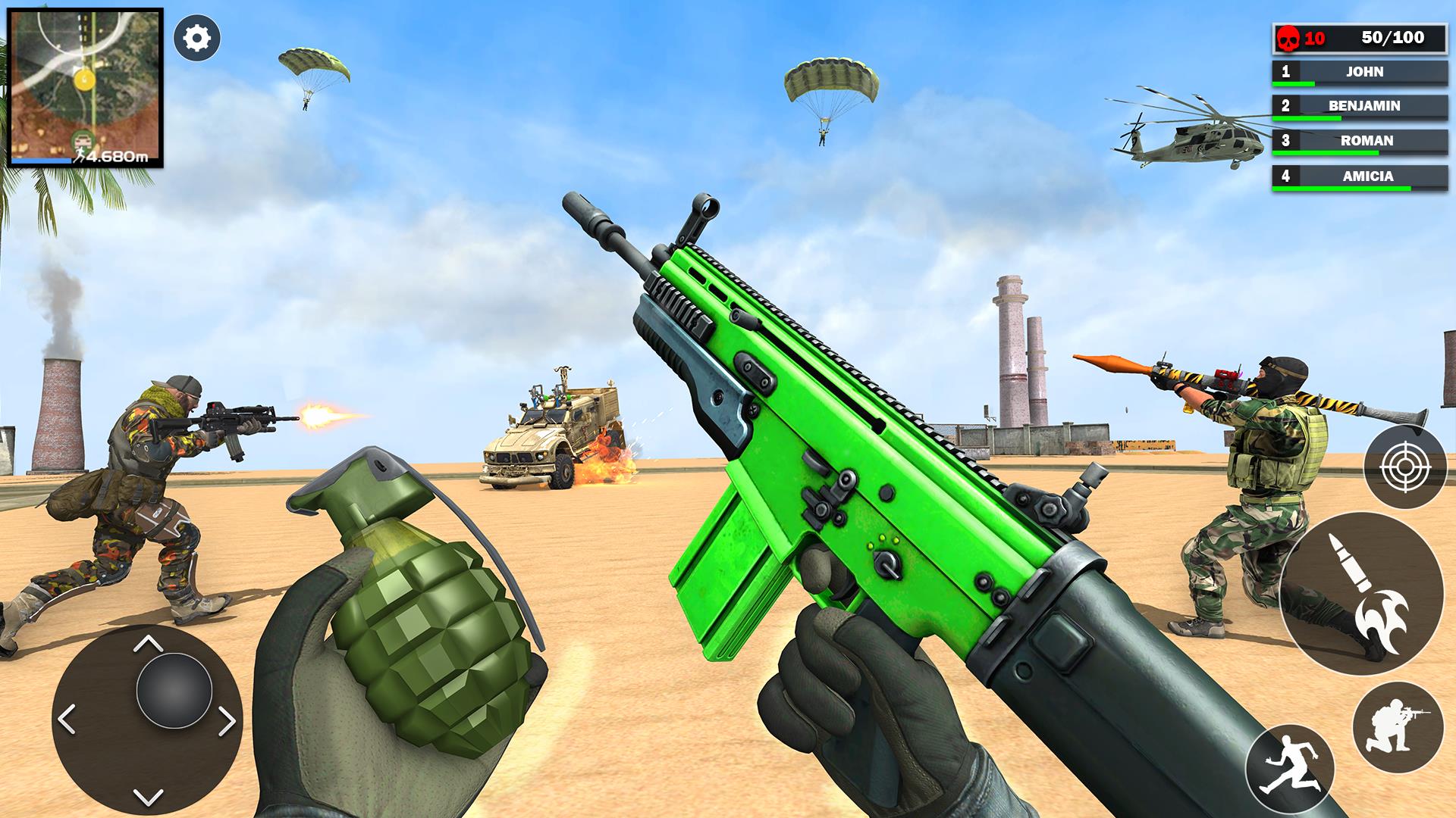 Fps Shooting Attack: Gun Games Screenshot 7
