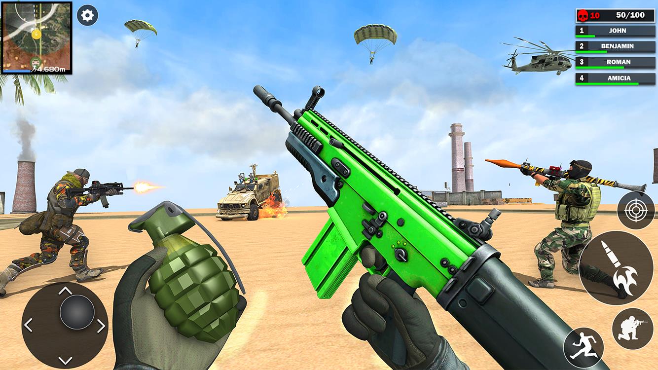 Fps Shooting Attack: Gun Games Screenshot 2