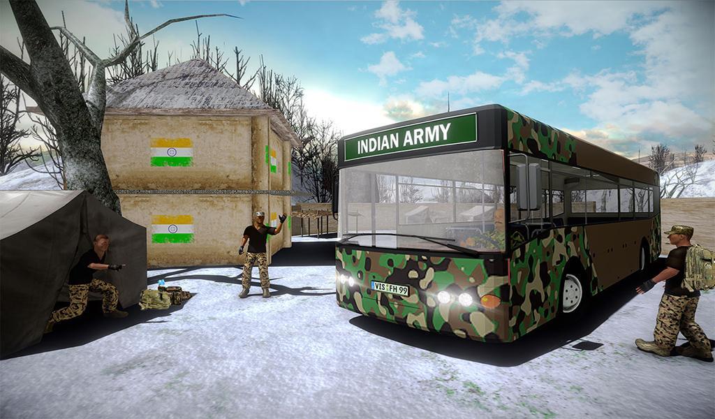 Army Bus Driving Simulator Screenshot 12