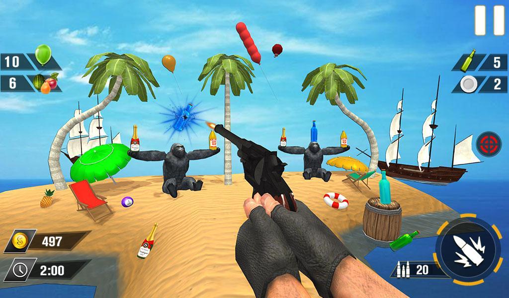 Bottle Gun Shooter Game Screenshot 7