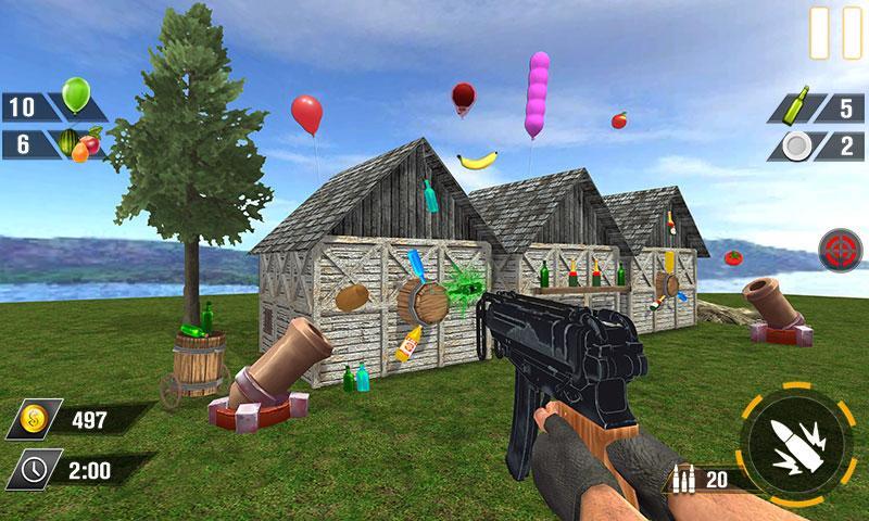 Bottle Gun Shooter Game Screenshot 6