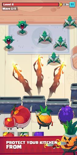 Fruit War: Idle Defense Game Screenshot 6