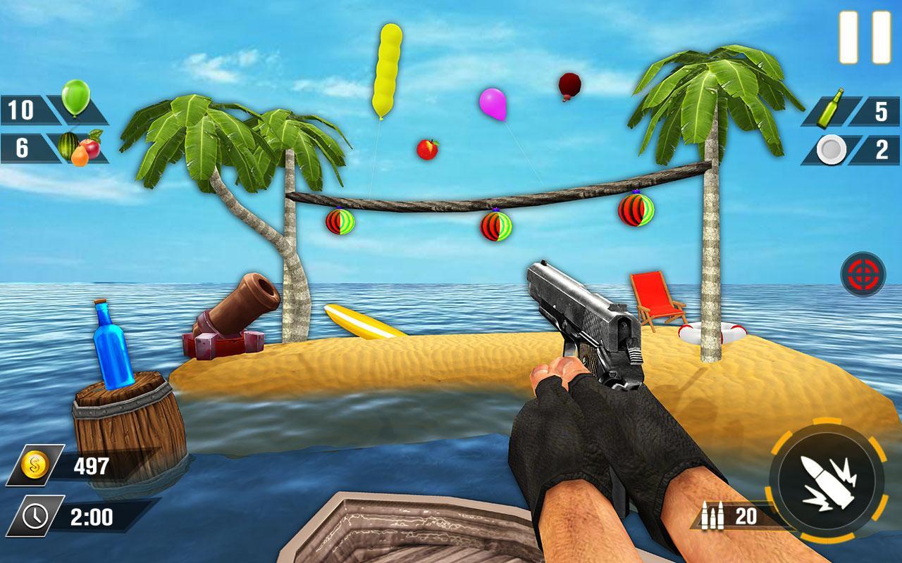 Bottle Gun Shooter Game Screenshot 16