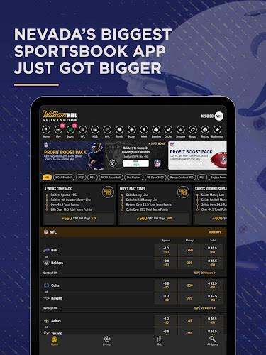 William Hill Nevada Sportsbook Screenshot 6