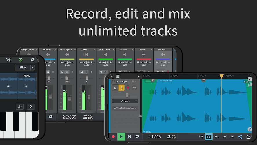 n-Track Studio DAW: Make Music Screenshot 2